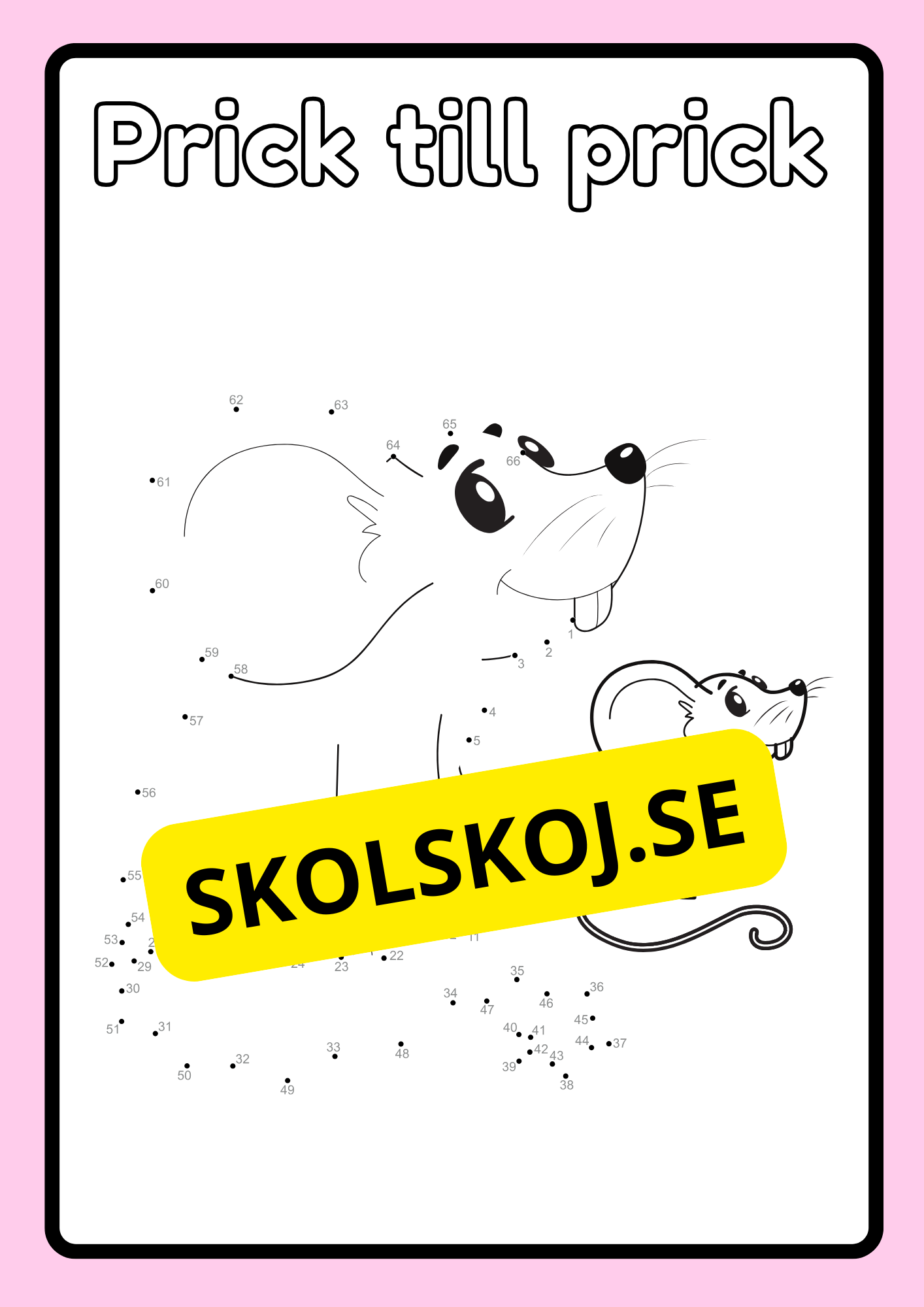 Bondgårdsdjur - Aktivitetsbok