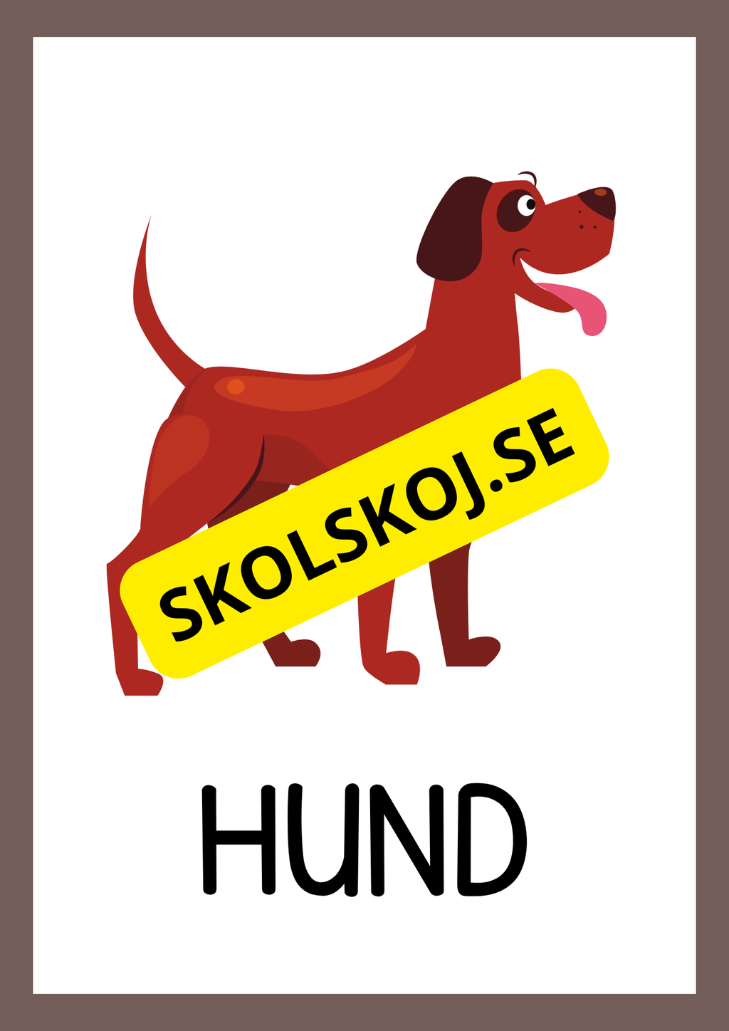 Bondgårdsdjur - Flashkort