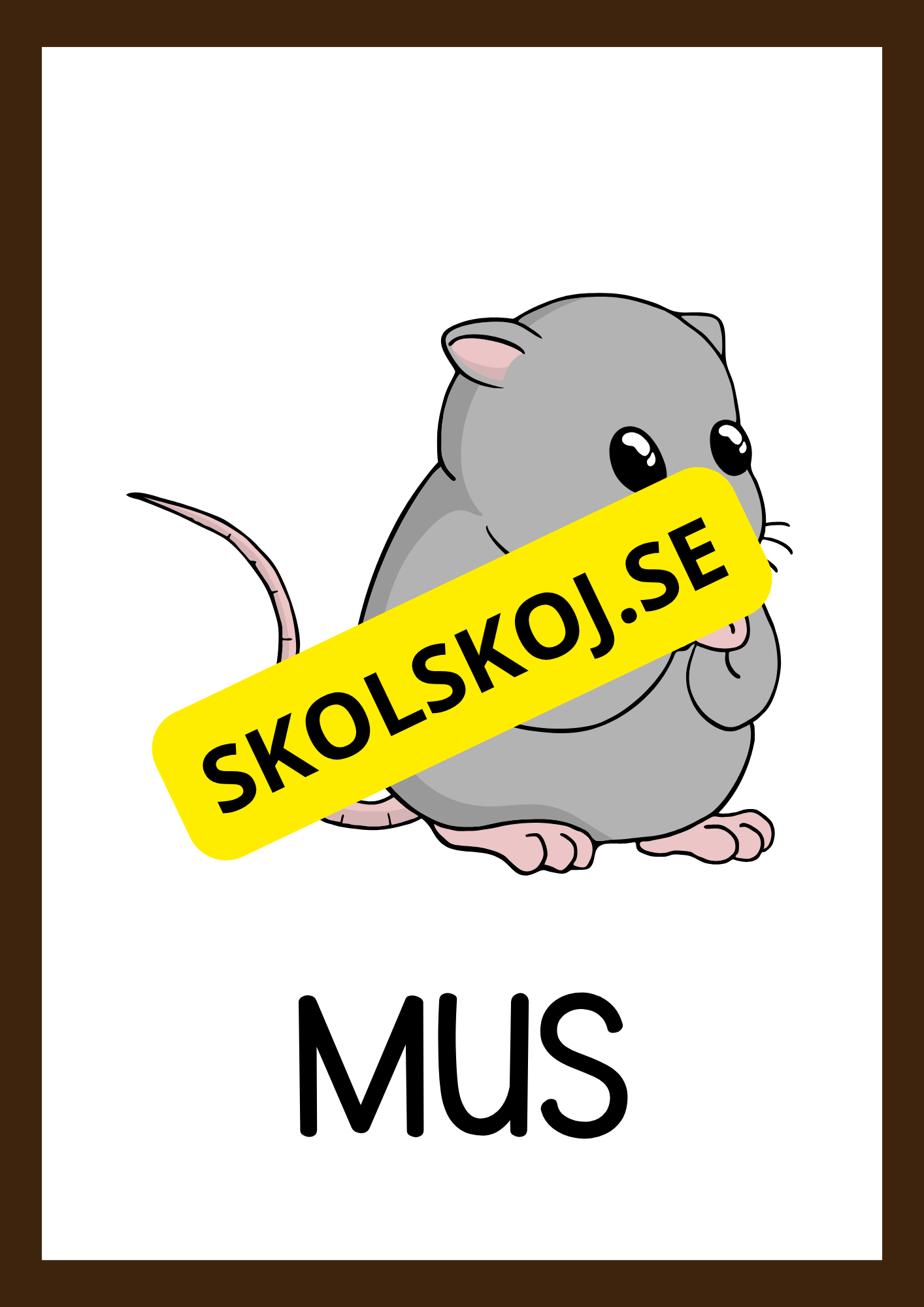 Bondgårdsdjur - Flashkort