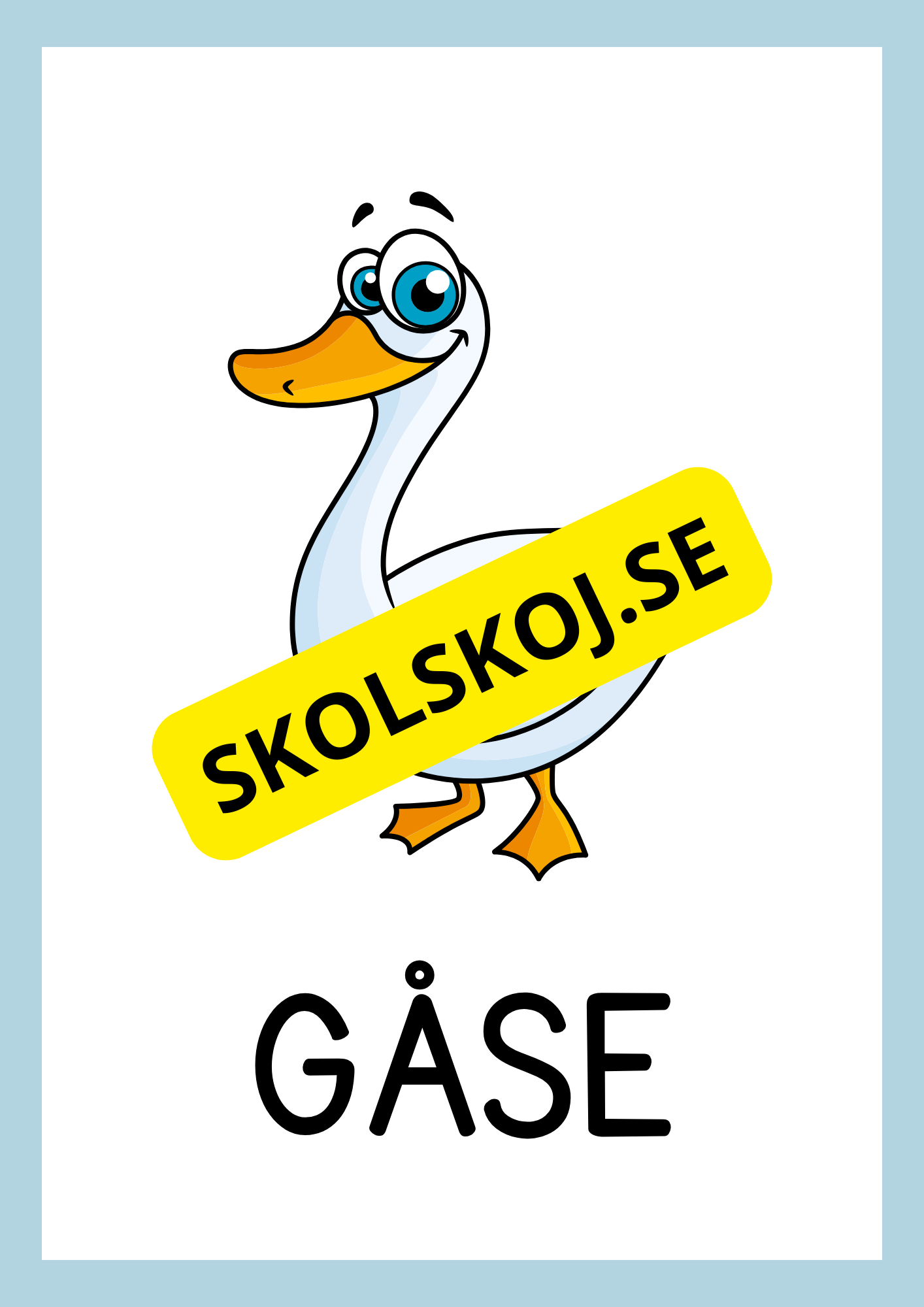 Bondgårdsdjur - Flashkort