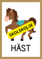Bondgårdsdjur - Flashkort
