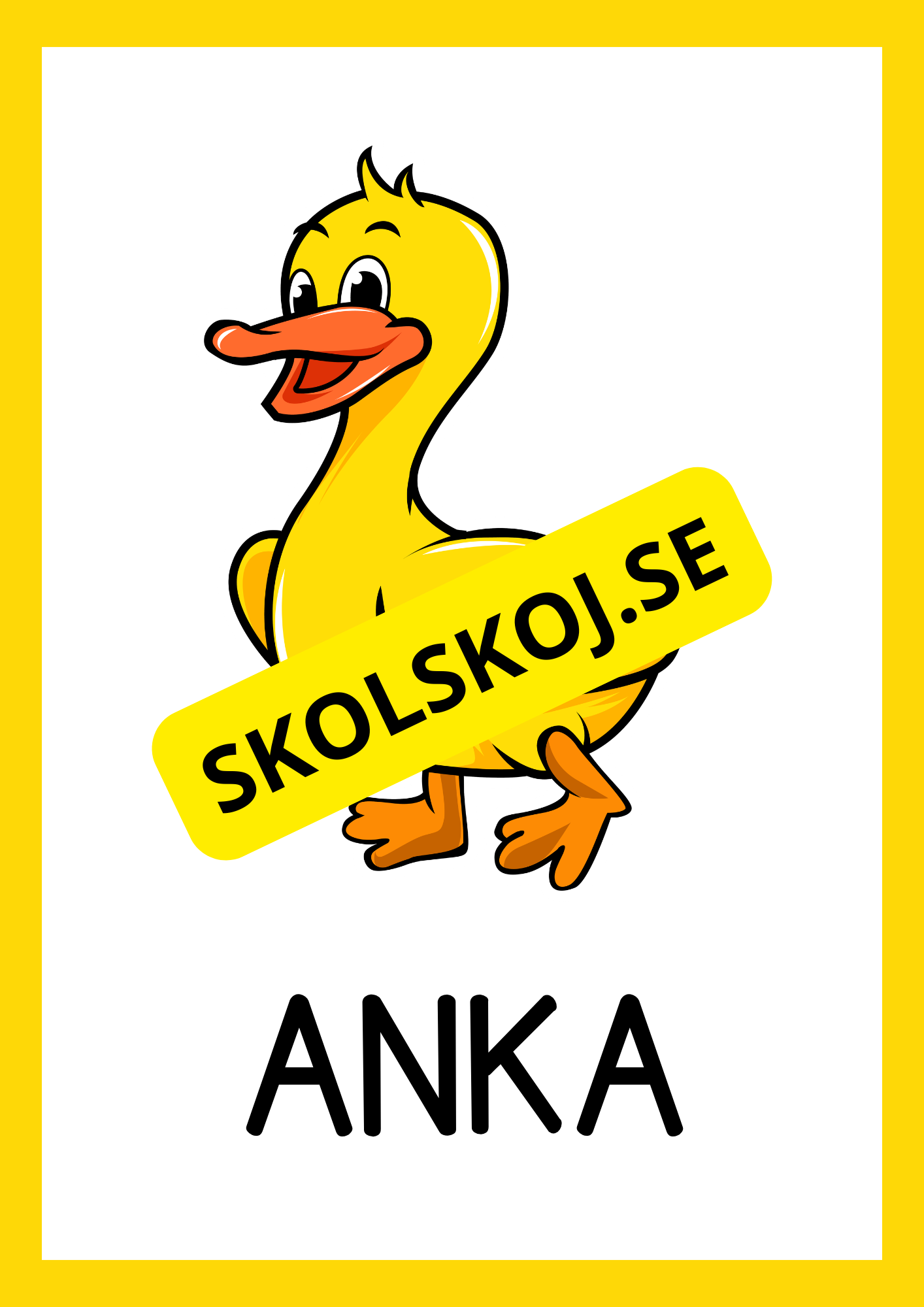 Bondgårdsdjur - Flashkort