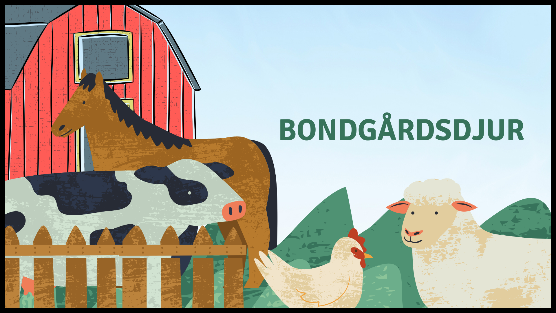 Bondgårdsdjur