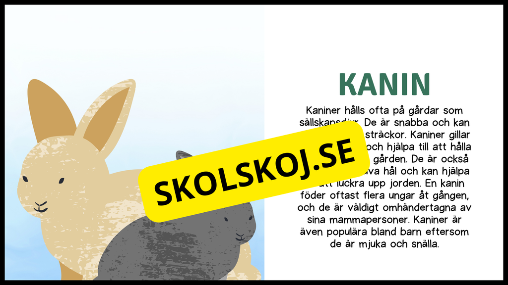 Bondgårdsdjur