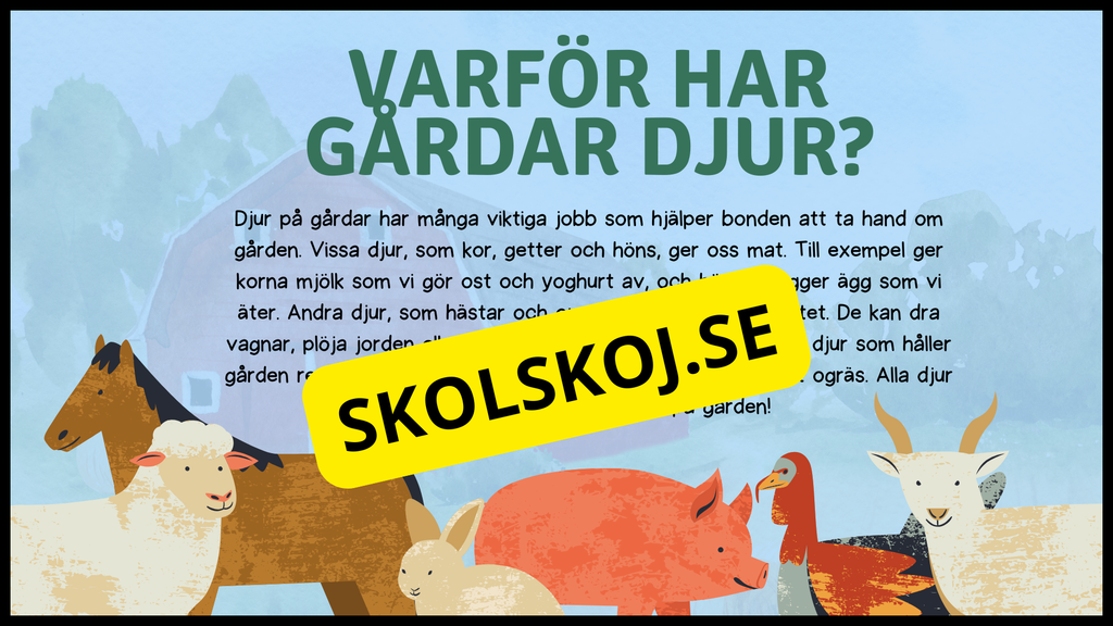 Bondgårdsdjur