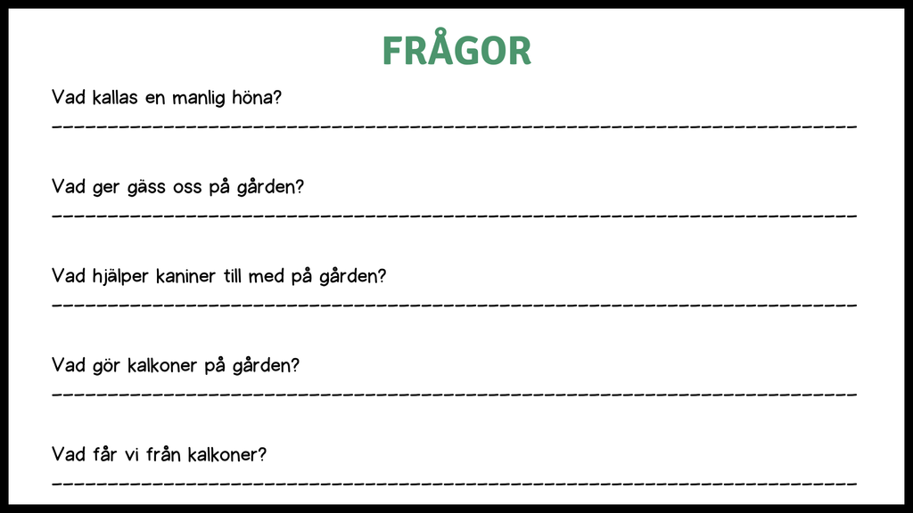 Bondgårdsdjur