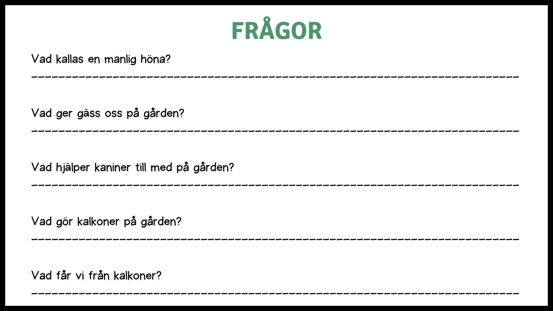 Bondgårdsdjur