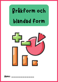 Bråkform och blandad form - Årskurs 4 - 6