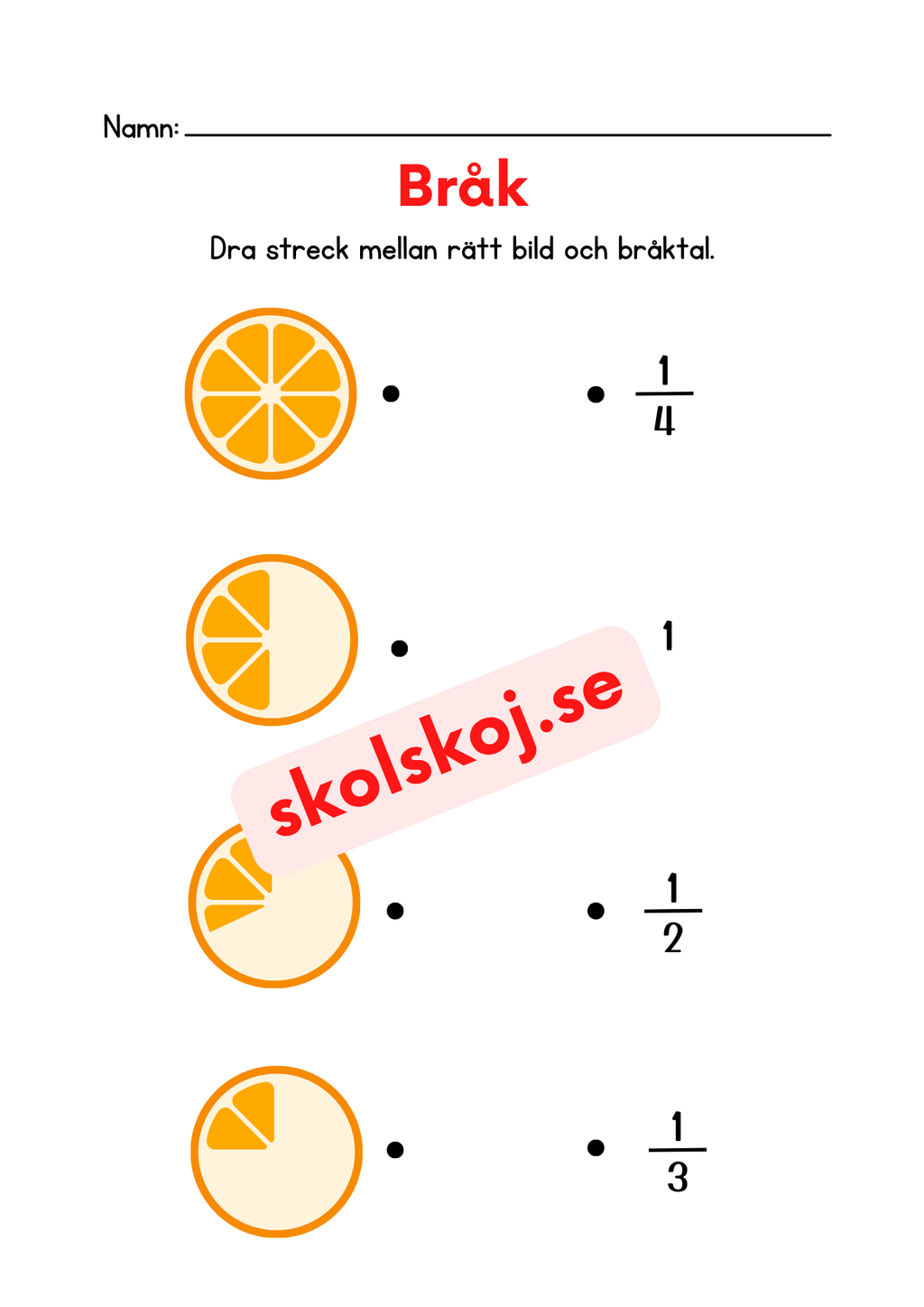 Bråkhäfte - 10 sidor