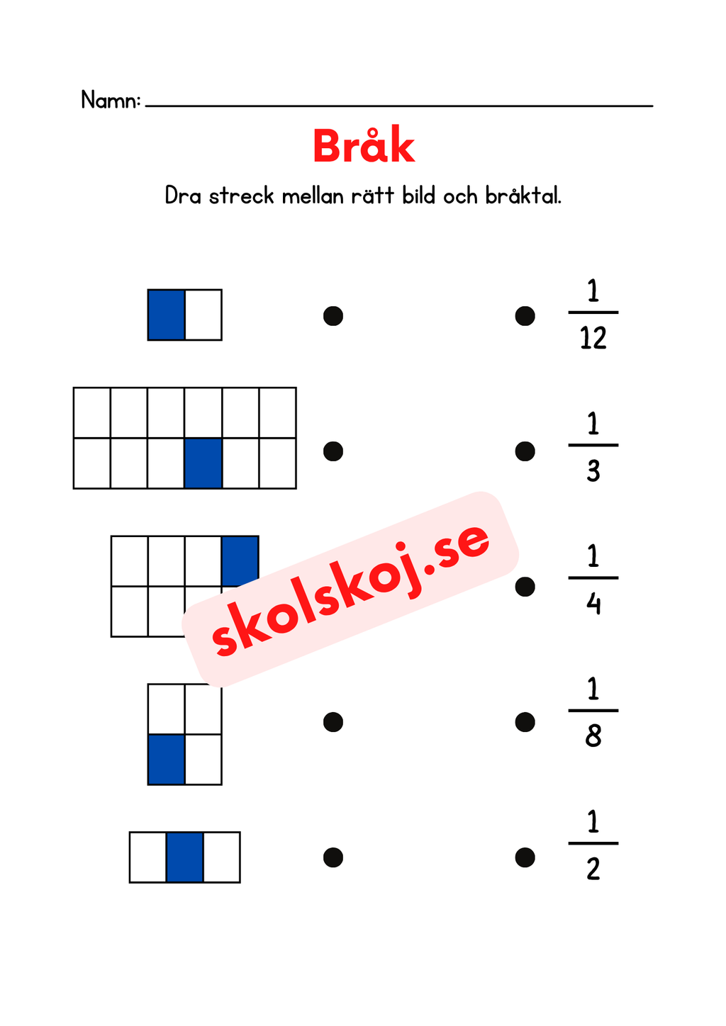 Bråkhäfte - 10 sidor