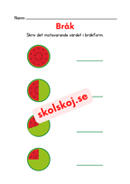 Bråkhäfte - 10 sidor