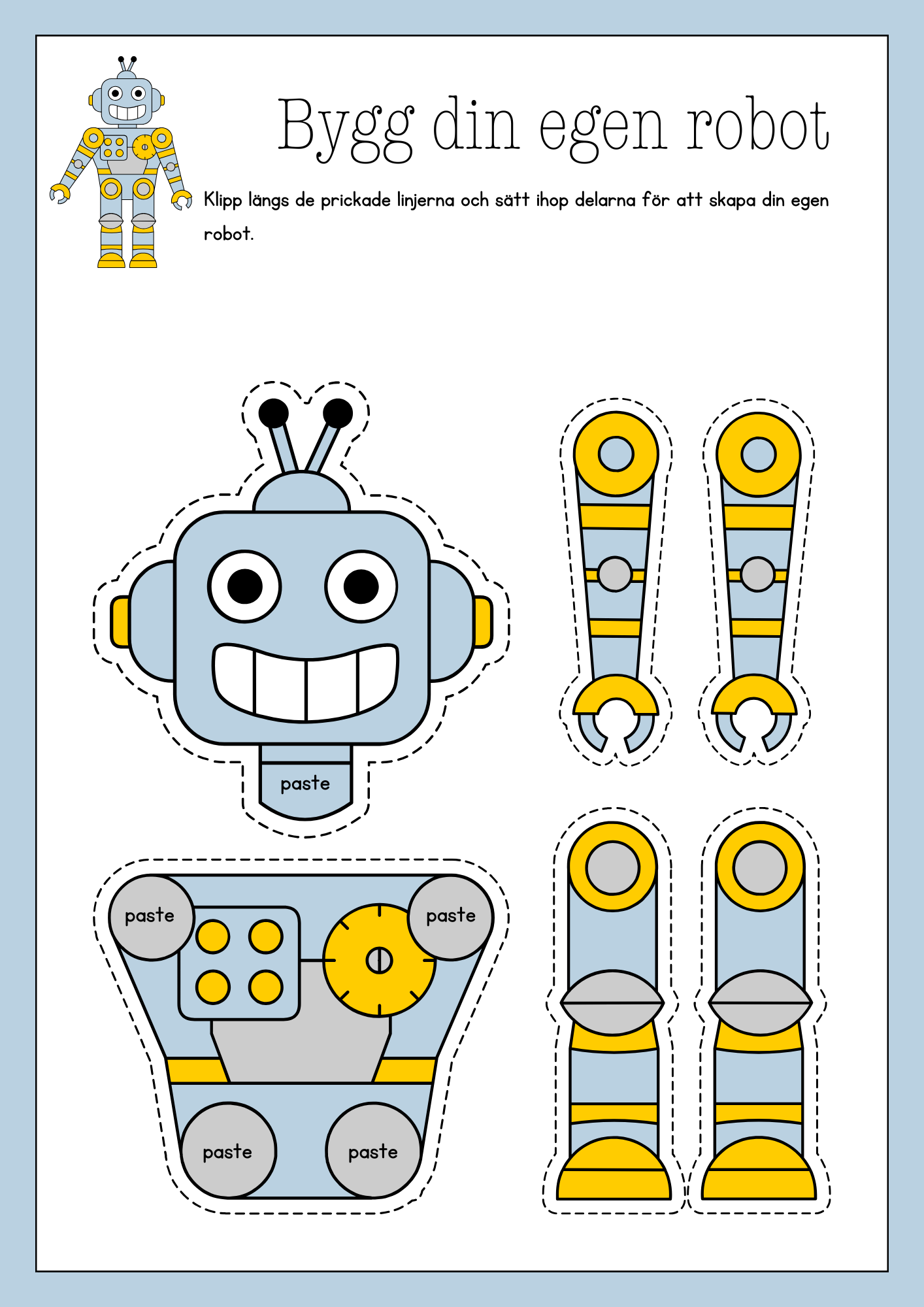 Bygg din egen robot