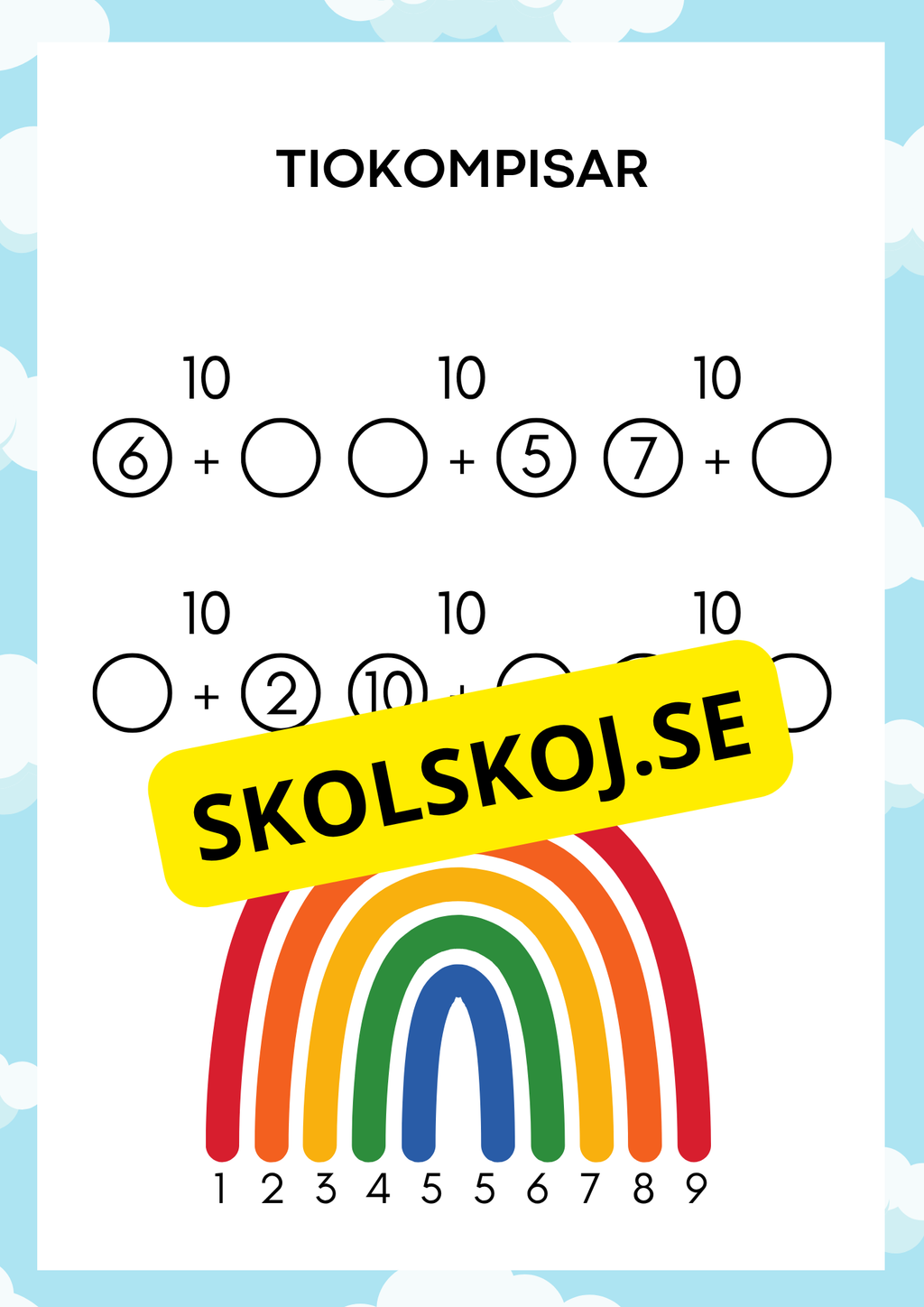 Tiokompisar - Häfte