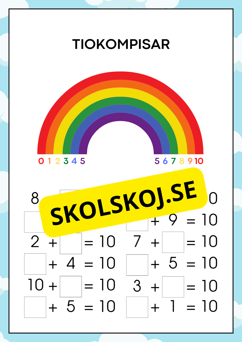 Tiokompisar - Häfte