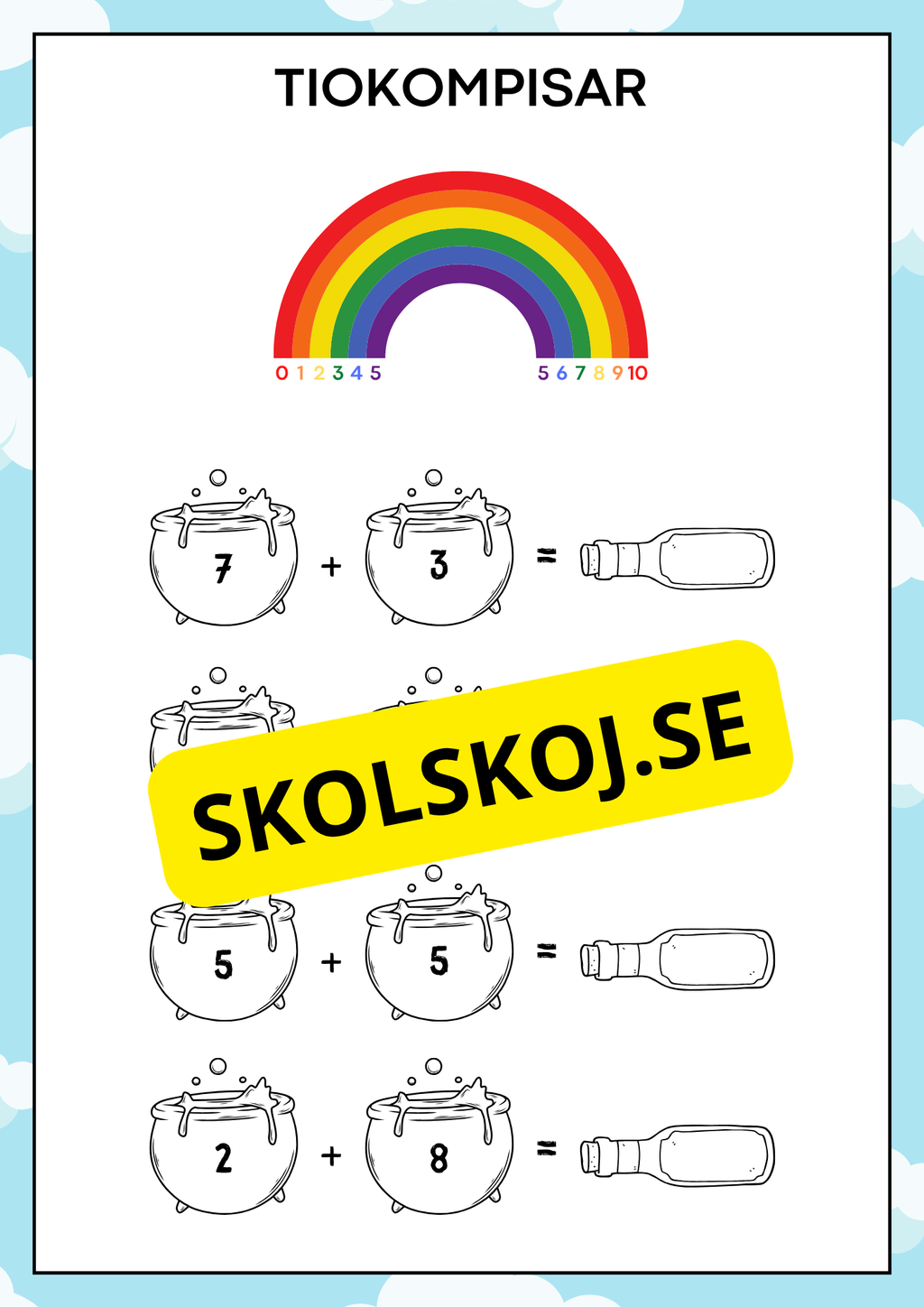 Tiokompisar - Häfte