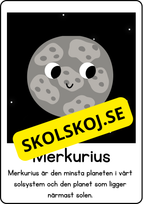 Solsystemet och lite fakta + diskussionsfrågor