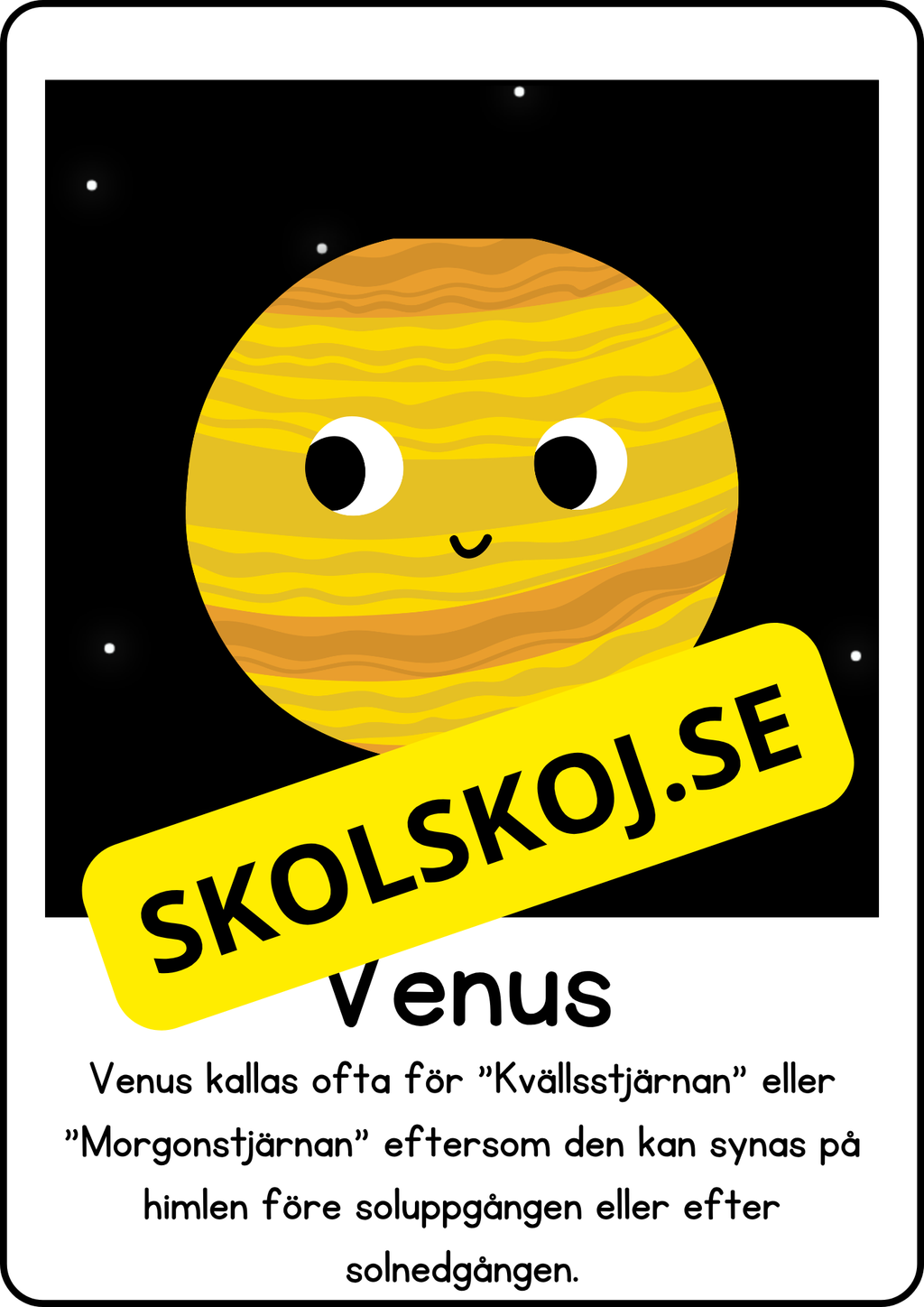 Solsystemet och lite fakta + diskussionsfrågor