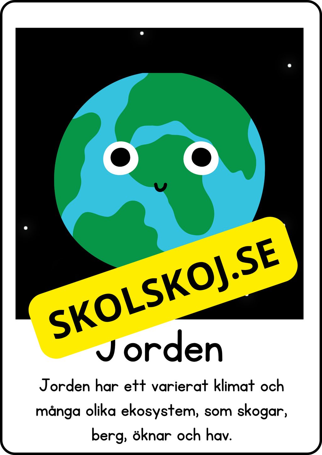 Solsystemet och lite fakta + diskussionsfrågor