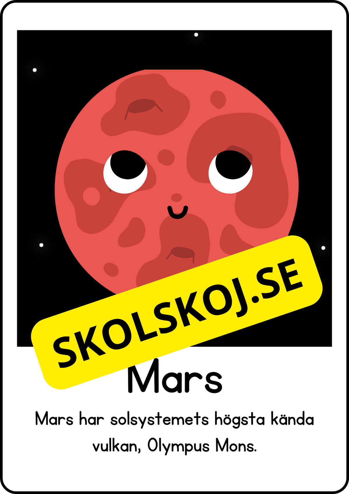 Solsystemet och lite fakta + diskussionsfrågor