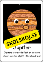 Solsystemet och lite fakta + diskussionsfrågor