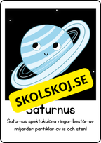 Solsystemet och lite fakta + diskussionsfrågor