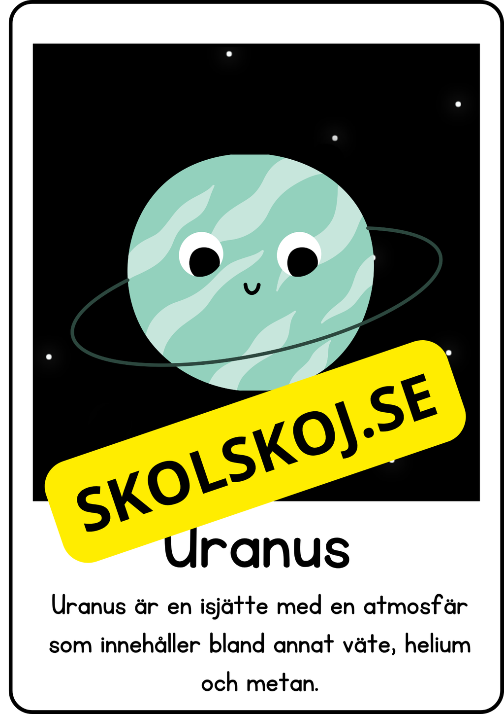 Solsystemet och lite fakta + diskussionsfrågor