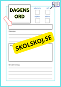 Dagens ord