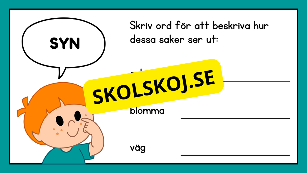 De fem sinnena - Häfte