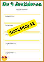De fyra årstiderna - Blandade uppgifter