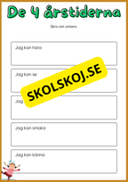 De fyra årstiderna - Blandade uppgifter