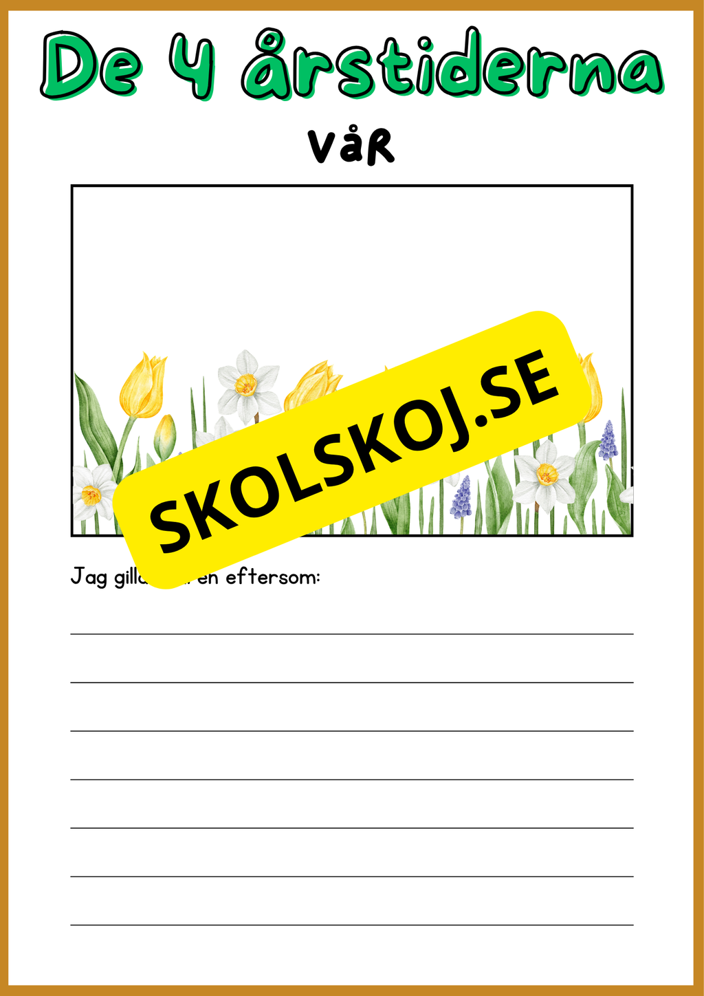 De fyra årstiderna - Blandade uppgifter