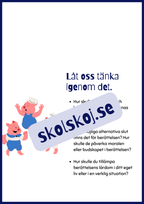 De tre små grisarna - Läsförståelse + frågor