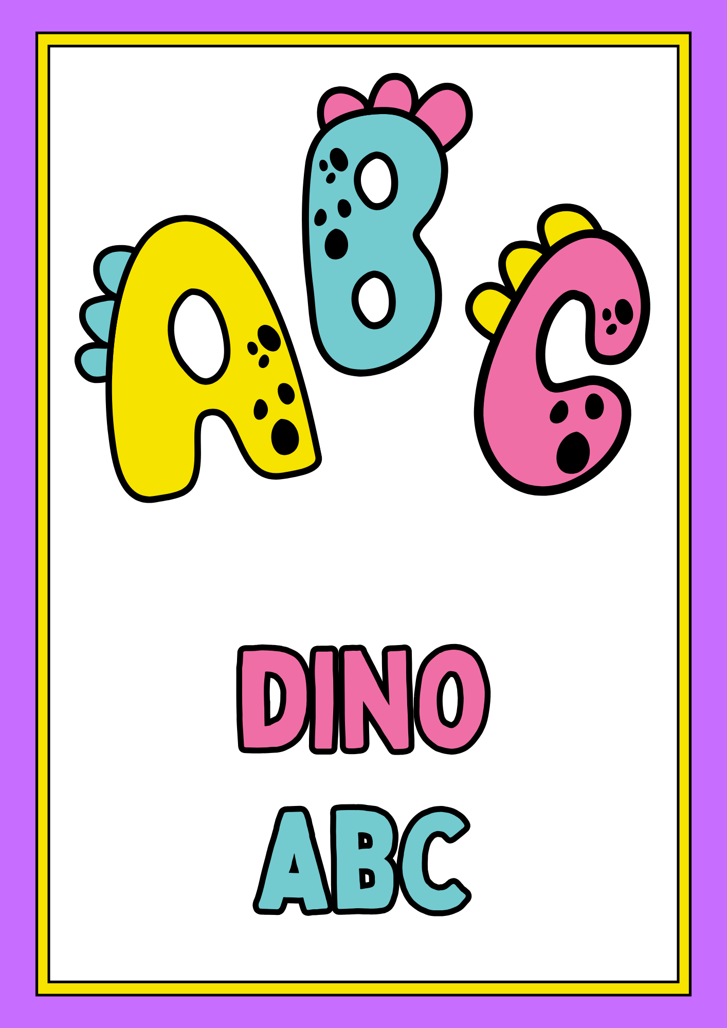 Dino ABC - Engelska