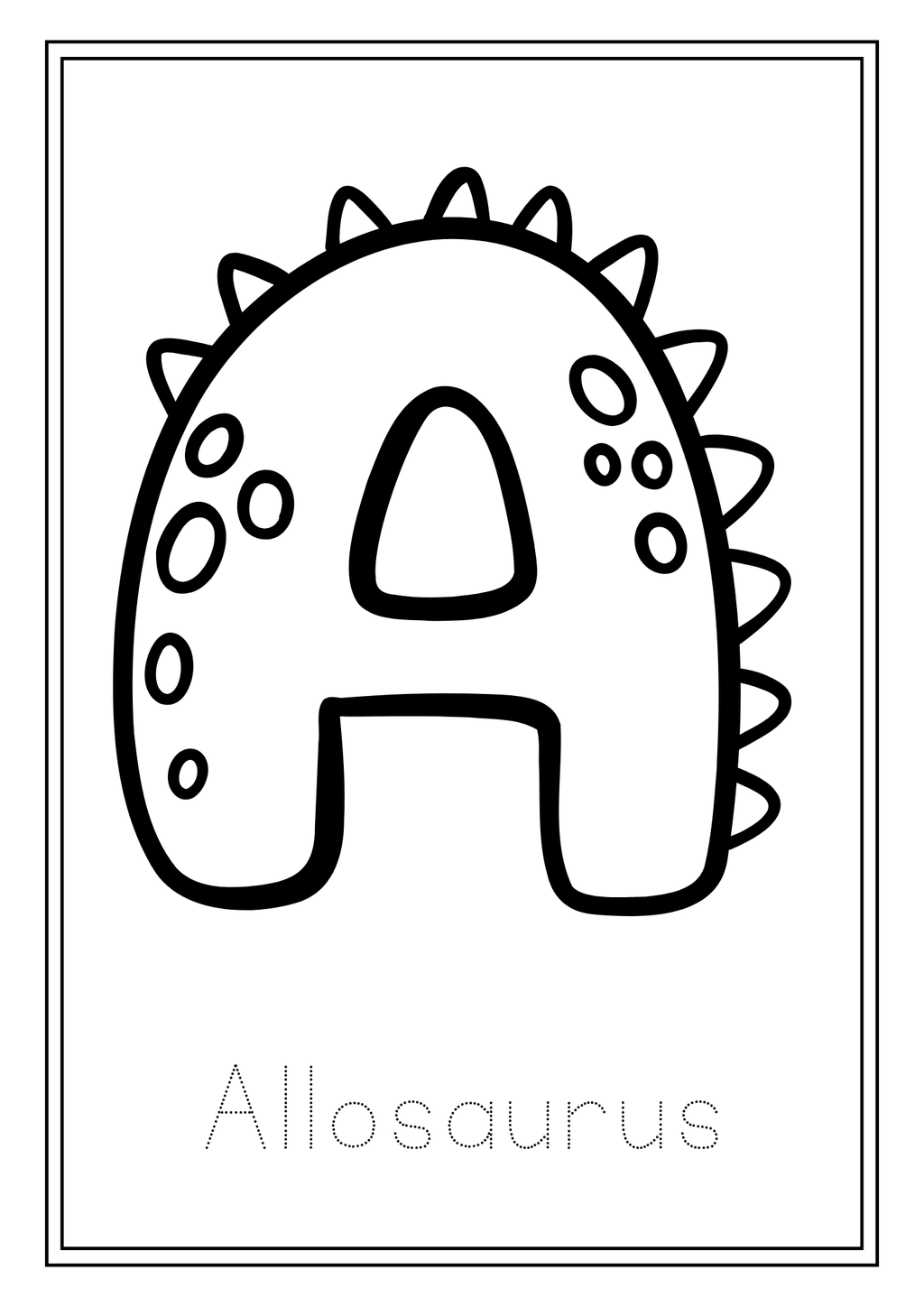 Dino ABC - Engelska