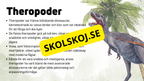 Dinosauriernas systematik + frågor - Årskurs 6 - 9