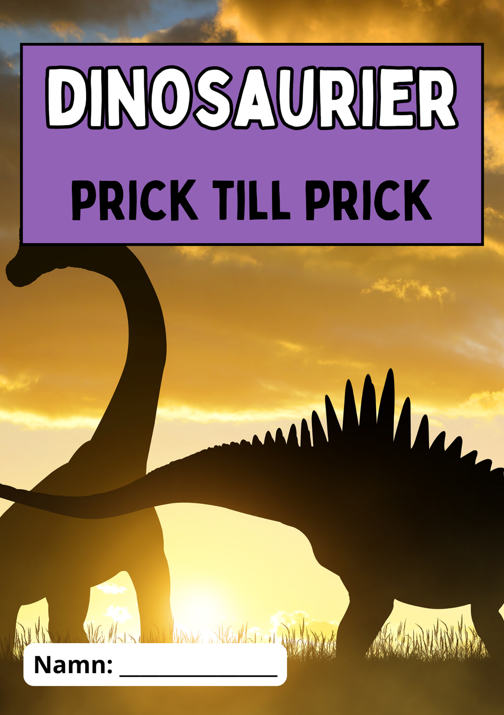 Dinosaurier - Prick till prick + spåra