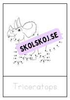 Dinosaurier - Prick till prick + spåra