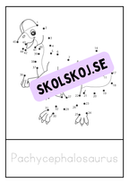 Dinosaurier - Prick till prick + spåra