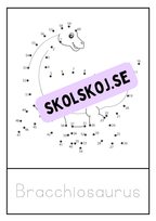 Dinosaurier - Prick till prick + spåra