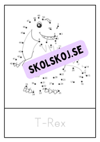 Dinosaurier - Prick till prick + spåra