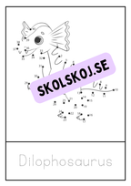 Dinosaurier - Prick till prick + spåra