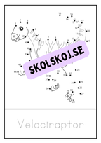 Dinosaurier - Prick till prick + spåra