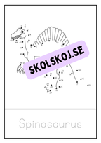 Dinosaurier - Prick till prick + spåra