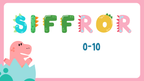 Dino siffror 0 - 10