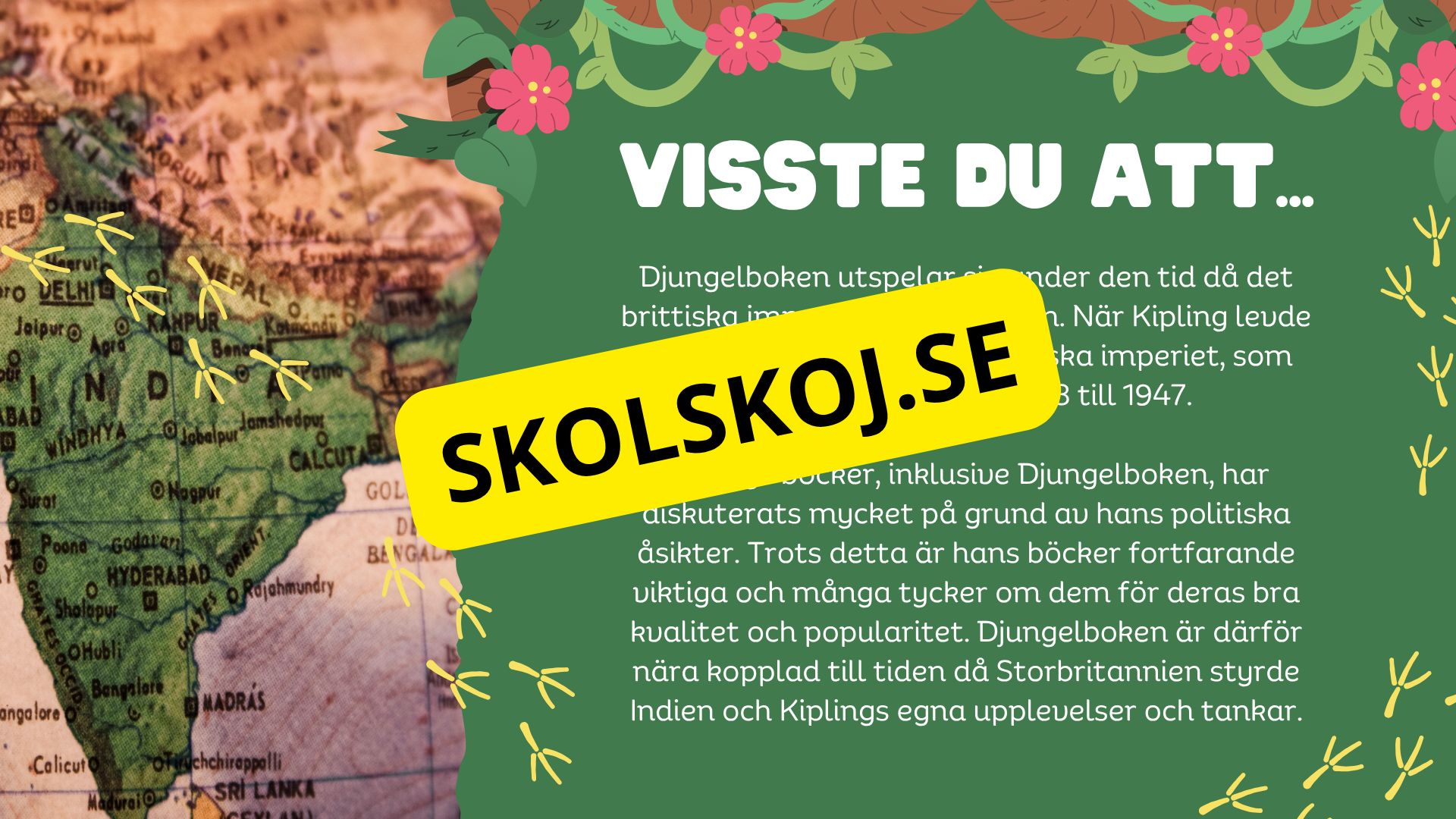 Djungelboken - Läsförståelse och frågor