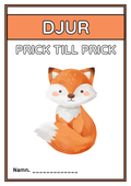 Djur - Prick till prick - 34 sidor