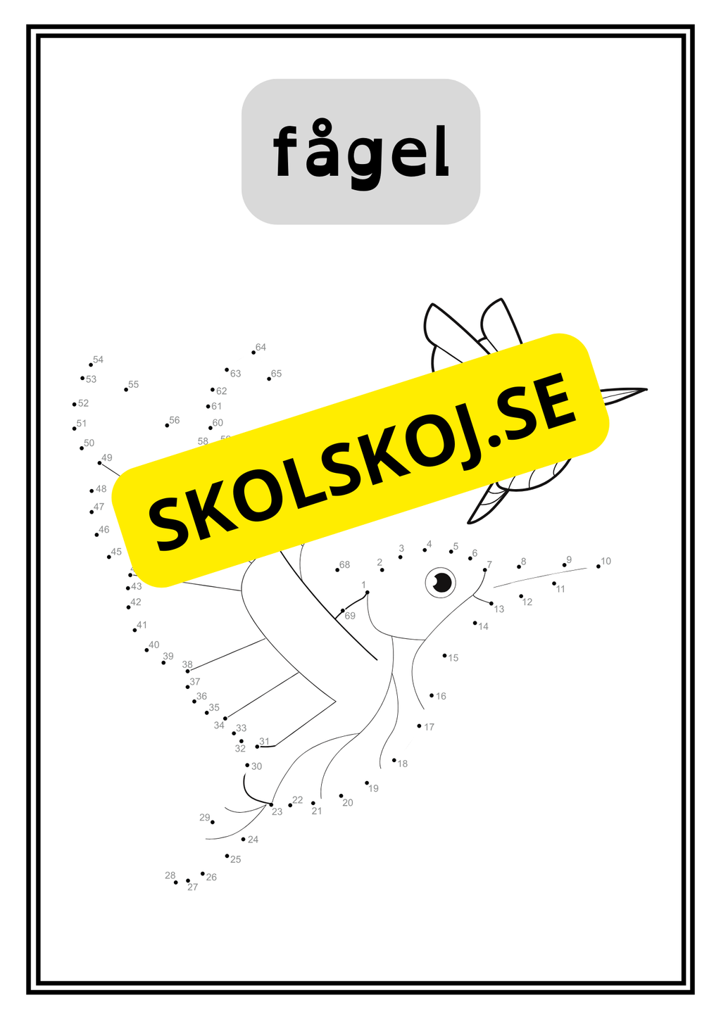 Djur - Prick till prick - 34 sidor