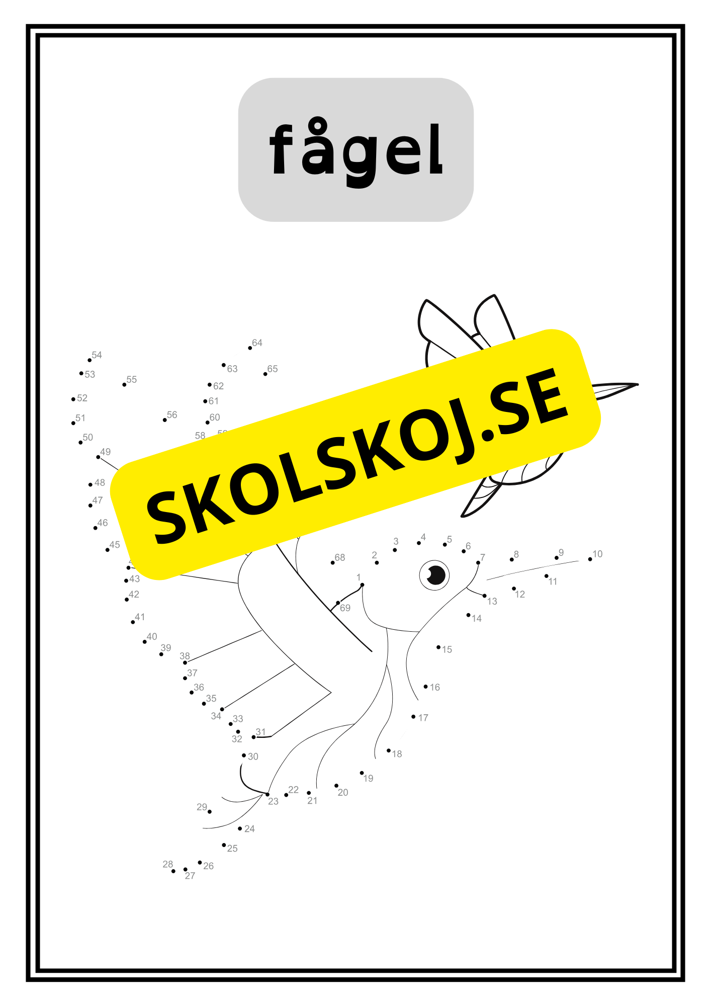 Djur - Prick till prick - 34 sidor
