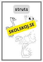 Djur - Prick till prick - 34 sidor