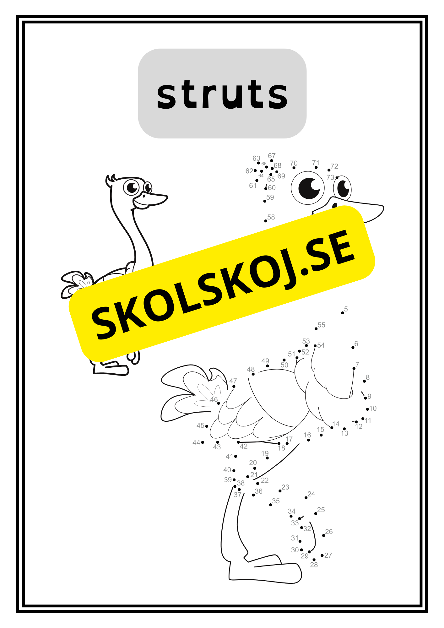 Djur - Prick till prick - 34 sidor